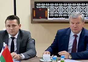 Делегация Торгового представительства Российской Федерации в Республике Беларусь посетила администрацию СЭЗ «Витебск»