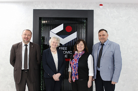 Jacqueline Perkins, Ambassador Extraordinary and Plenipotentiary of the United Kingdom of Great Britain and Northern Ireland to the Republic of Belarus, Visited FEZ “Vitebsk”