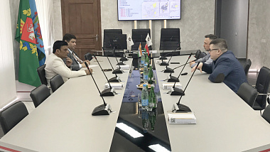 A Business Delegation from India Visited Administration of FEZ "Vitebsk"
