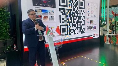 Administration of FEZ "Vitebsk" At The VI Chinese International Import Expo