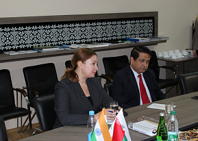 H.E. Mr. Alok Ranjan Jha, Ambassador Extraordinary and Plenipotentiary of the Republic of India to the Republic of Belarus, Visited the Administration of FEZ “Vitebsk”
