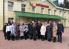 В администрации СЭЗ «Витебск» состоялось практическое занятие для представителей горрайисполкомов и администраций районов города Витебска 