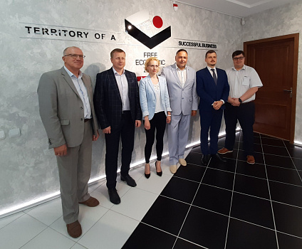 Руководство Национального агентства инвестиций и приватизации Республики Беларусь посетило администрацию свободной экономической зоны «Витебск»