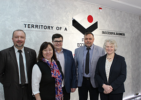 Jacqueline Perkins, Ambassador Extraordinary and Plenipotentiary of the United Kingdom of Great Britain and Northern Ireland to the Republic of Belarus, Visited FEZ “Vitebsk”