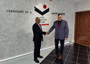 The Ambassador of the UAE to the Republic of Belarus Visited the Administration of FEZ “Vitebsk”