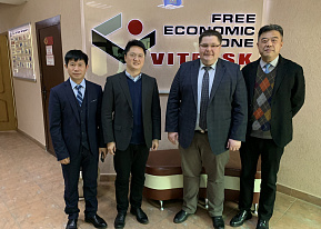 Negotiations with the Chinese company &quot;Blackcat Carbon&quot; took place in the Administration of FEZ &quot;Vitebsk&quot;