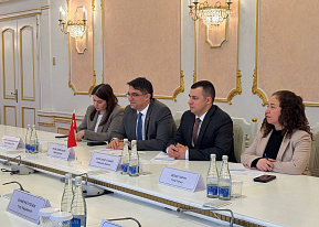 Участие главы администрации СЭЗ «Витебск» во встрече с Чрезвычайным и Полномочным Послом Турецкой Республики в Республике Беларусь.