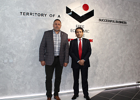 H.E. Mr. Alok Ranjan Jha, Ambassador Extraordinary and Plenipotentiary of the Republic of India to the Republic of Belarus, Visited the Administration of FEZ “Vitebsk”